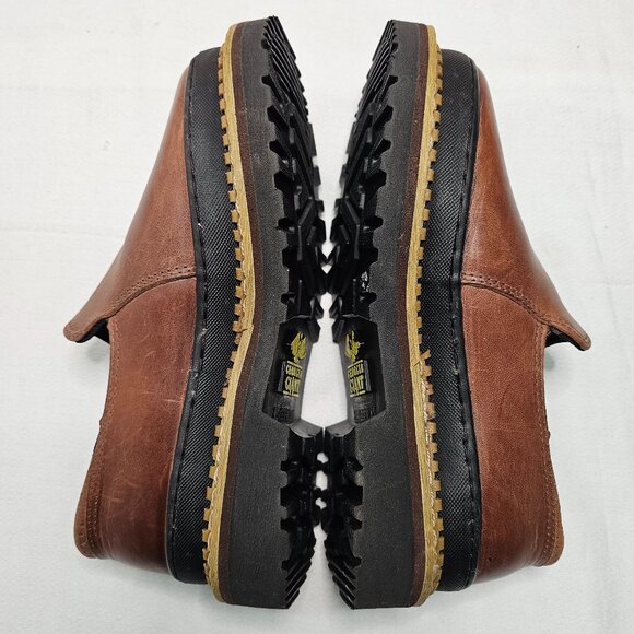 Georgia Giant Boots Twin Gore Shaker Leather Shoes GB00142 Brown Women's Size 6m - Picture 7 of 11